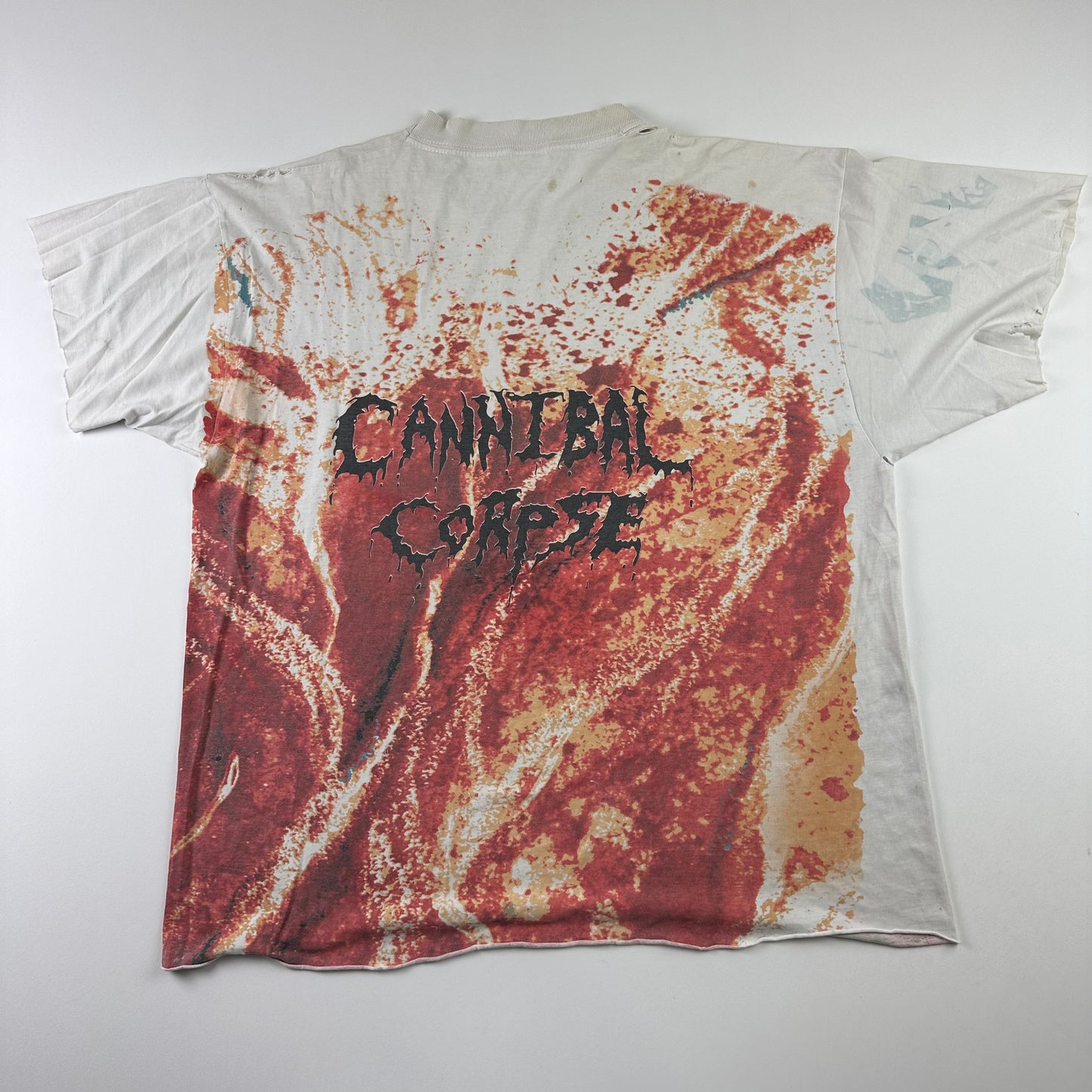 Vintage 90s Cannibal Corpse Shirt Large All Over Print