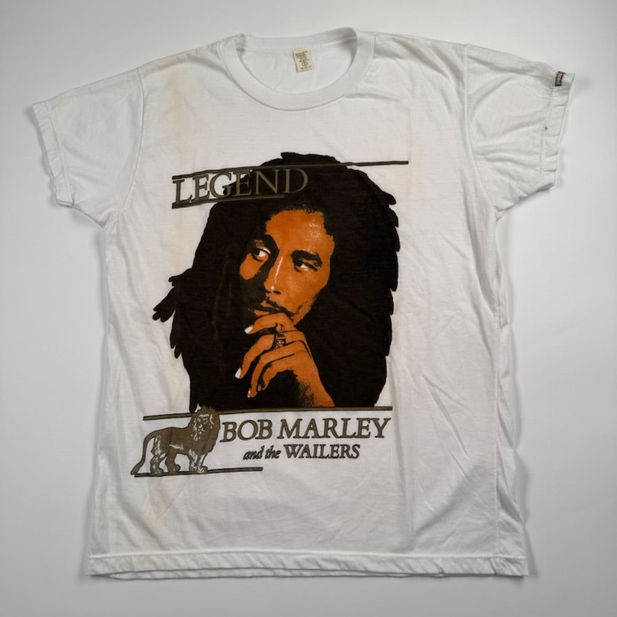 Vintage 80s Bob Marley Shirt Medium Legend