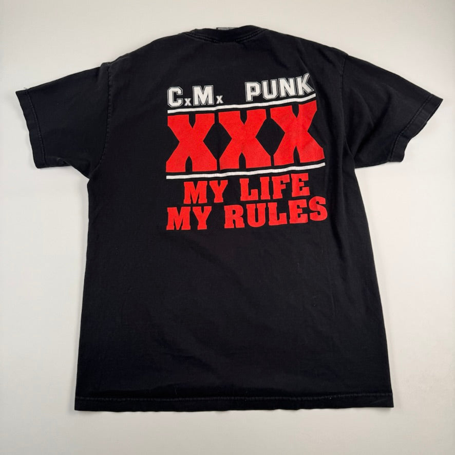 Vintage 2000s CM Punk Shirt Large Hardcore Straight Edge