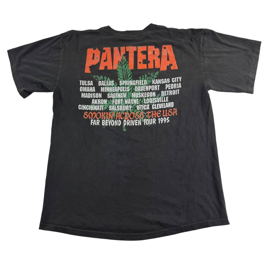 Vintage 1995 Pantera Shirt Large Far Beyond Driven