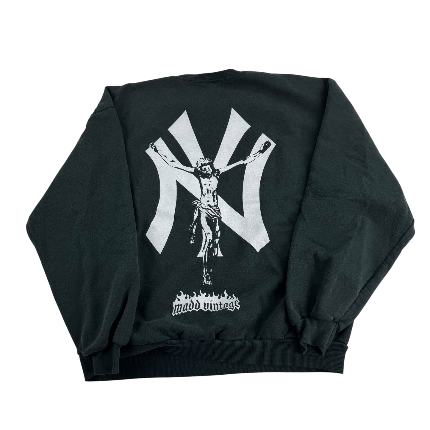 Cross Of Disbelief Crewneck Sweatshirt Large
