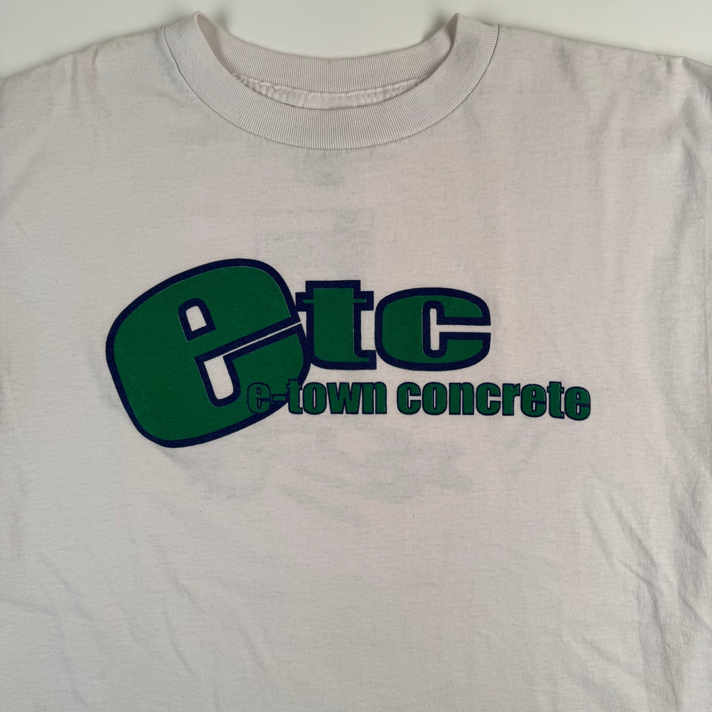 Vintage 90s E-Town Concrete Shirt Large