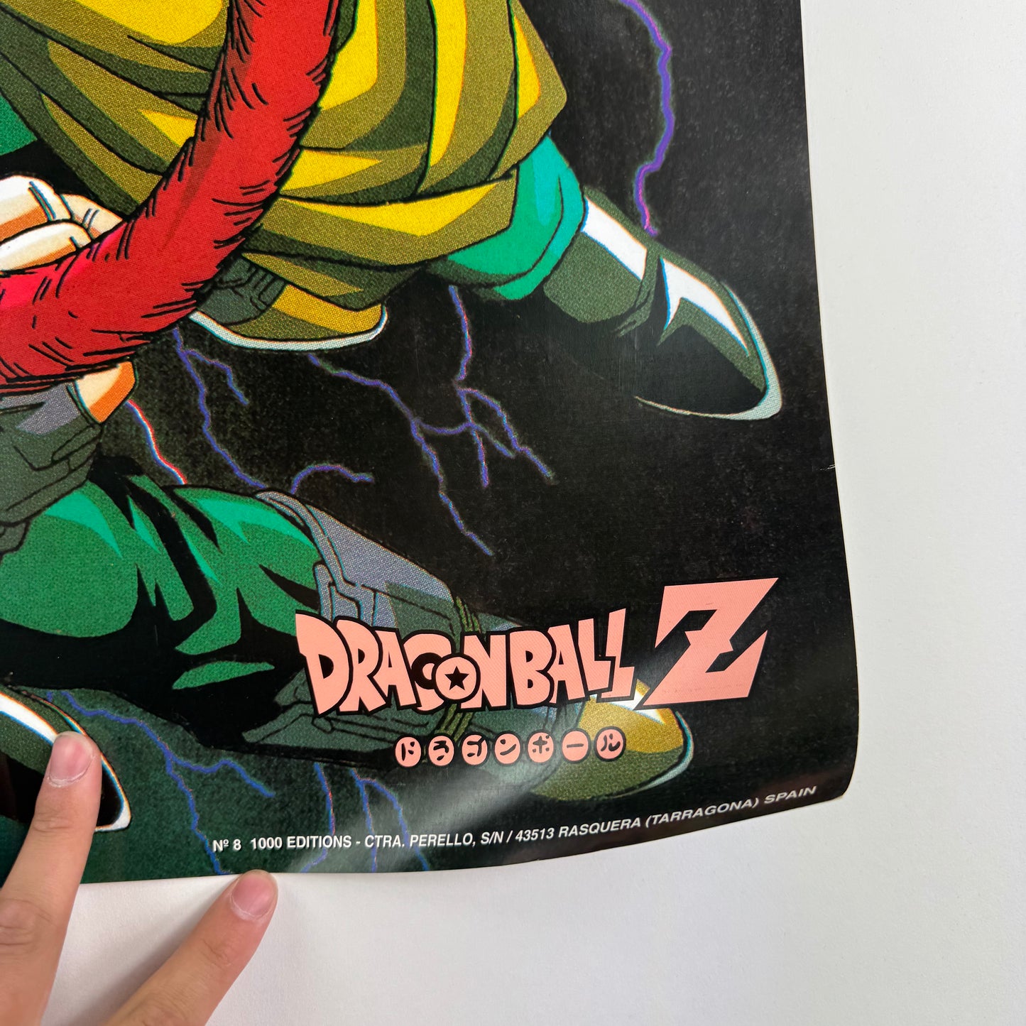 Vintage 90s Dragonball Z Poster