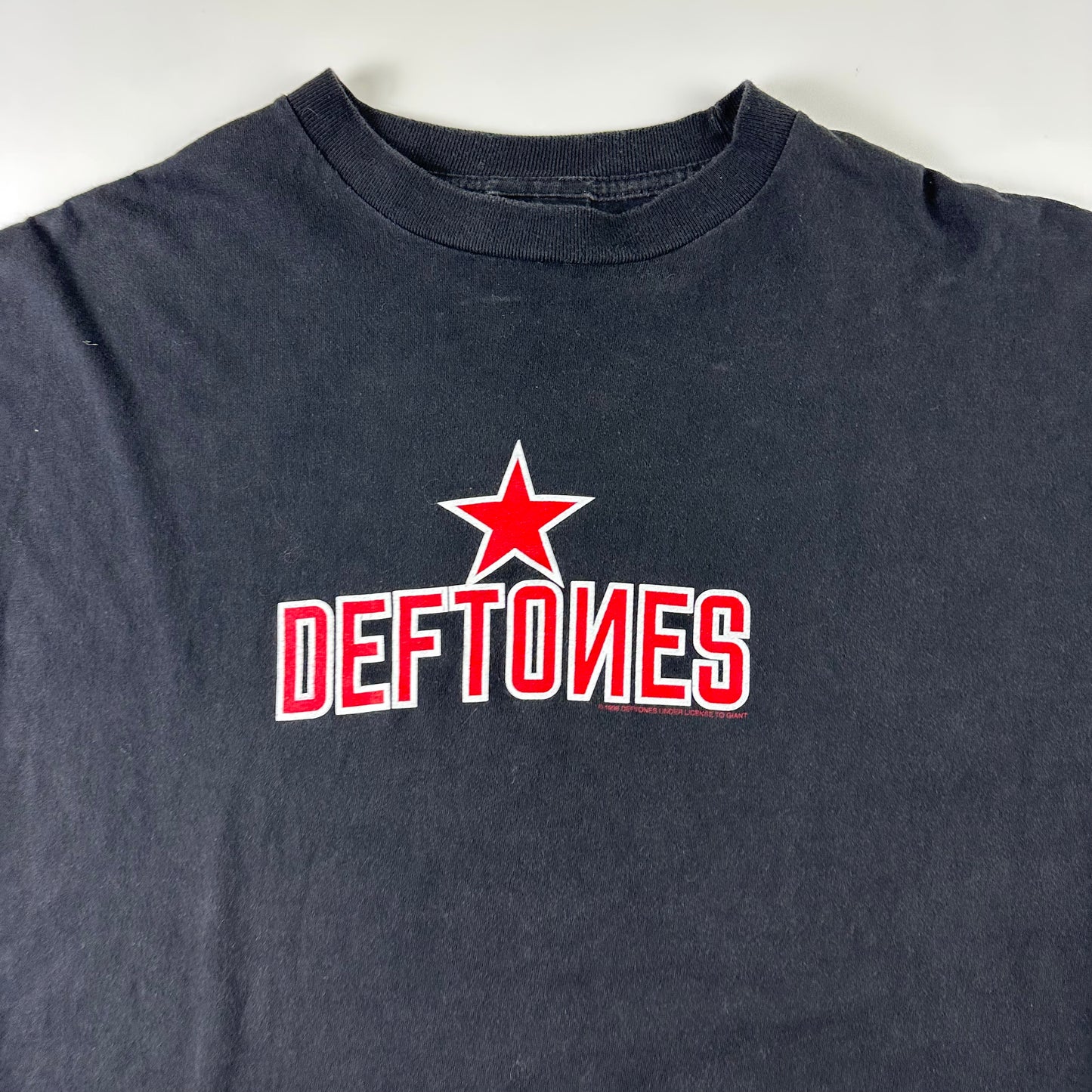 Vintage 1998 Deftones Shirt Large Soviet Star