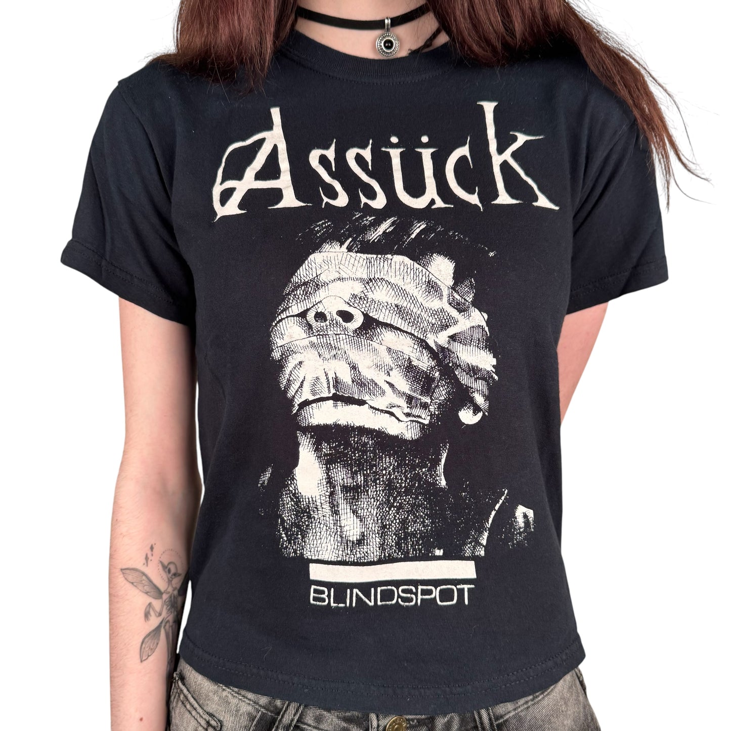 Vintage 2000s Assuck Women’s Shirt Medium Blindspot