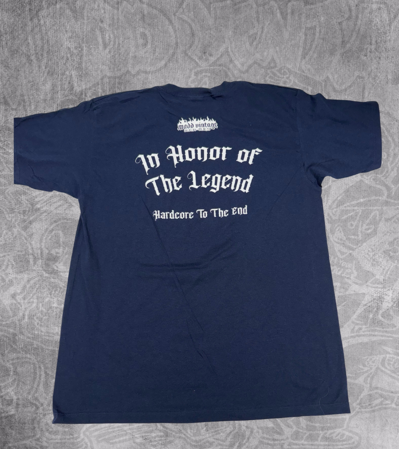 Madd Vintage Memorial T-Shirt - Navy Blue