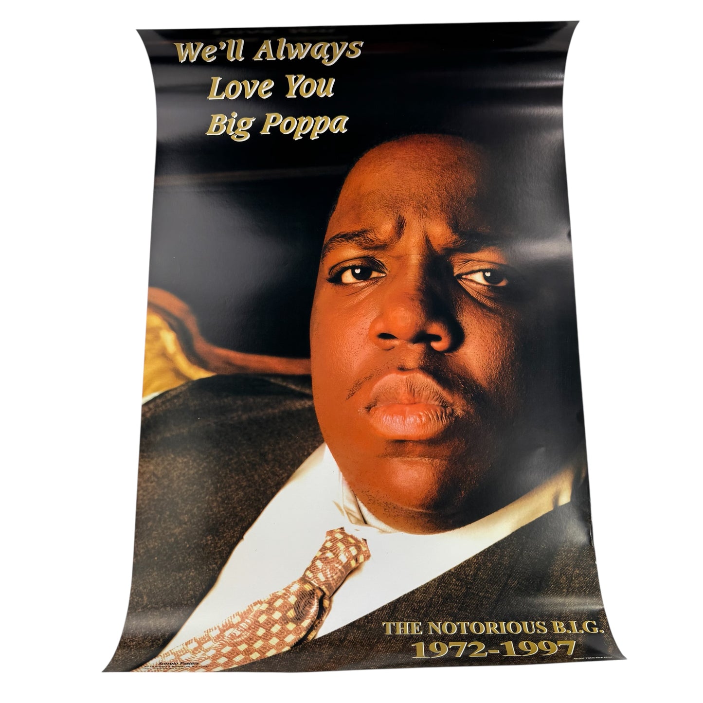Vintage 1997 NOTORIOUS B.I.G Poster