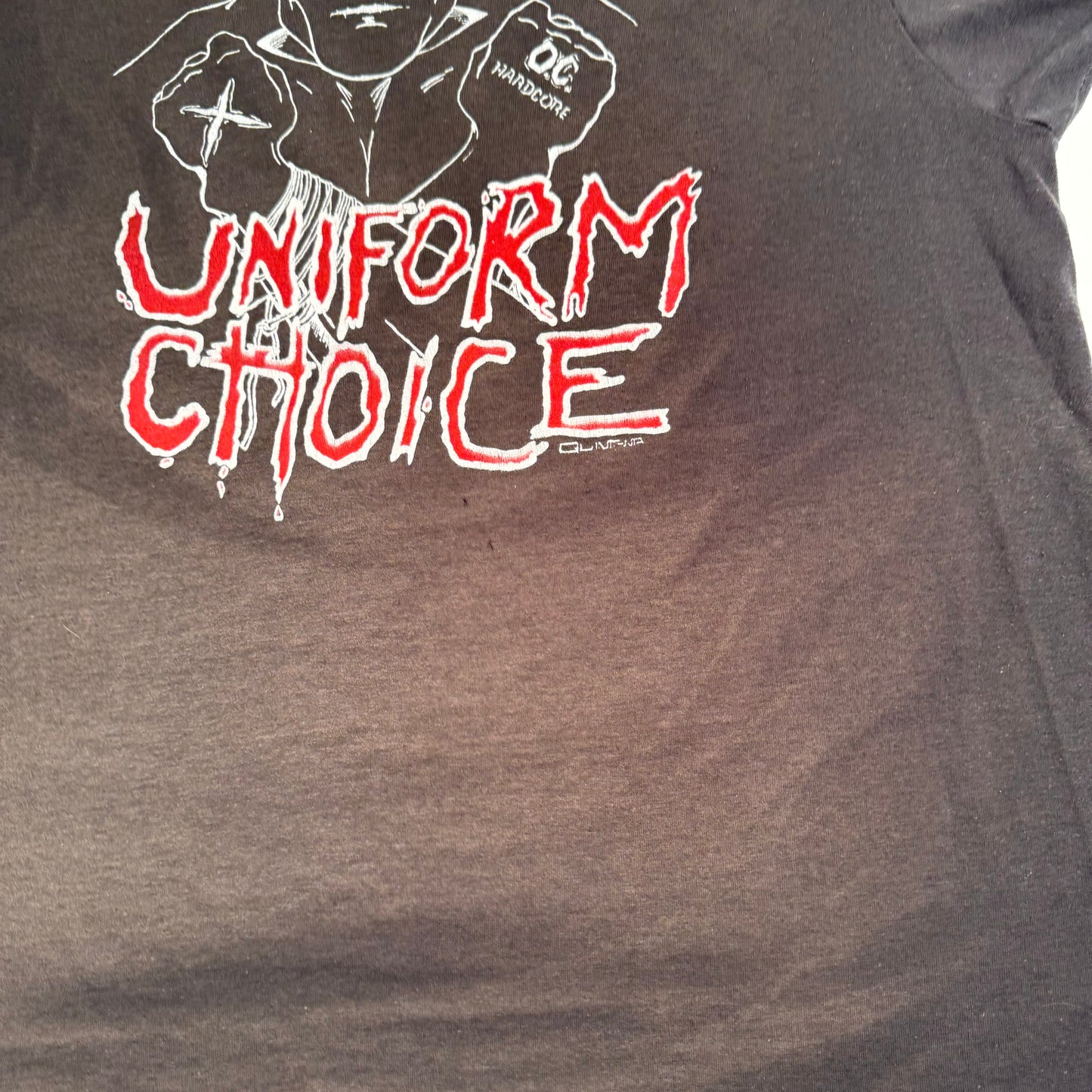 Vintage 80s Uniform Choice Shirt XL Use Your Head