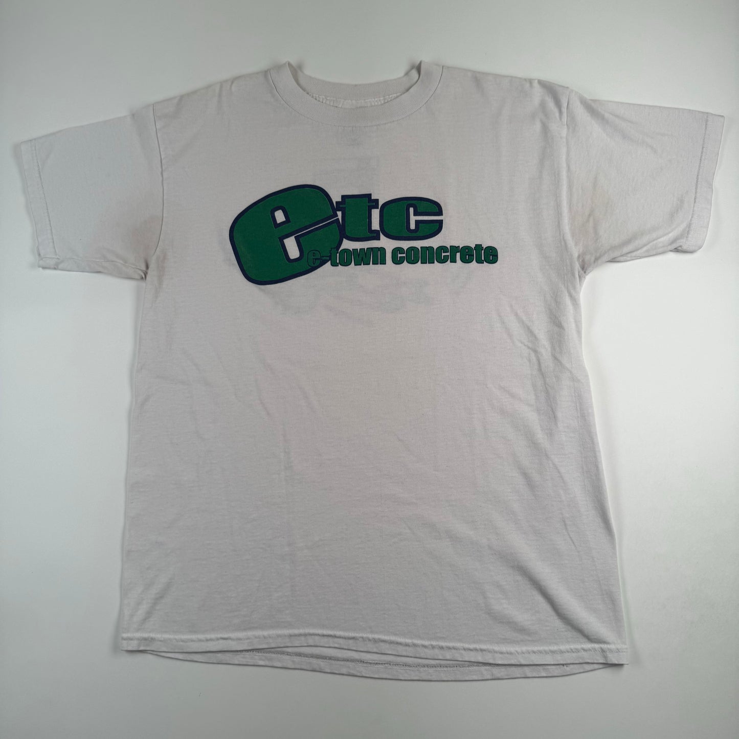 Vintage 90s E-Town Concrete Shirt Large