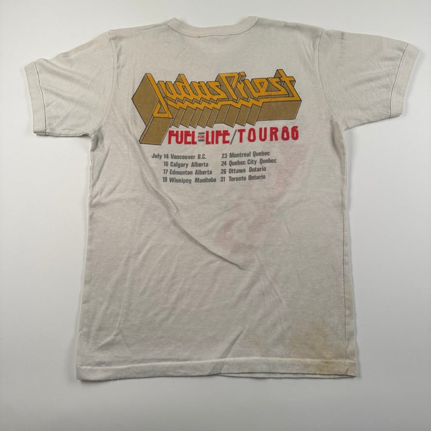 Vintage 1986 Judas Priest Shirt Medium Turbo