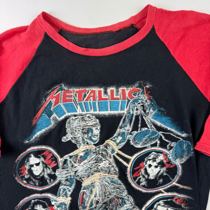 Vintage 80s Metallica Shirt Medium