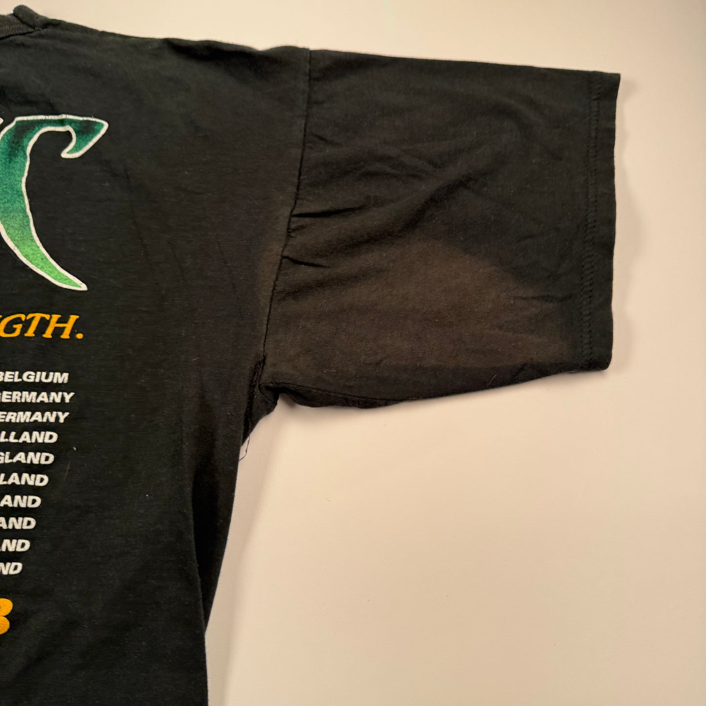 Vintage 1993 Cynic Shirt XL Focus European Tour