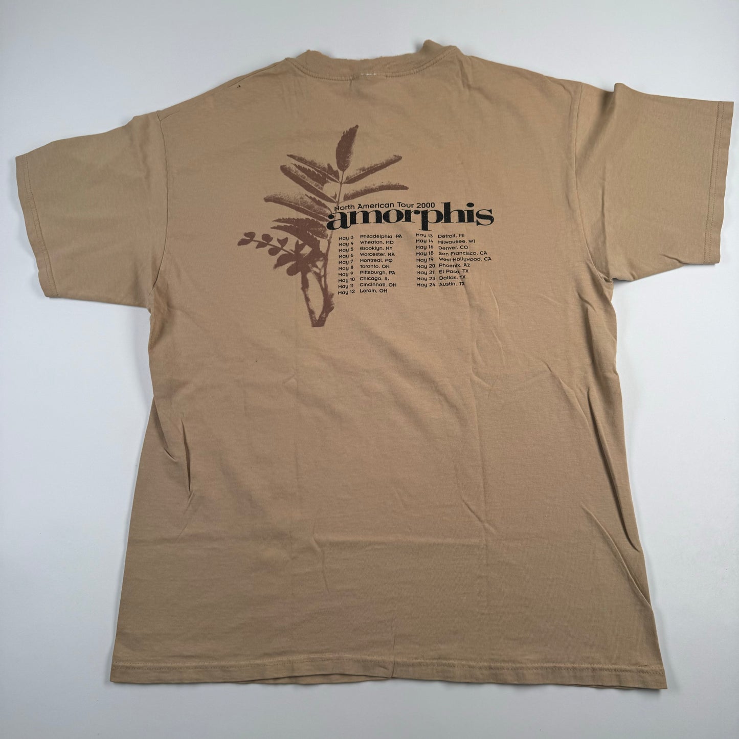 Vintage 2000 Amorphis Shirt Large Tuonela