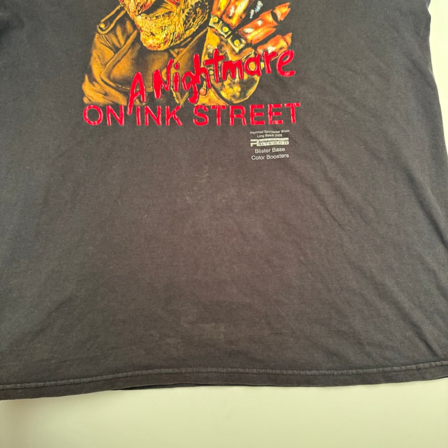 Vintage 90s A Nightmare On Elm Street Shirt XL Ink Tattoo