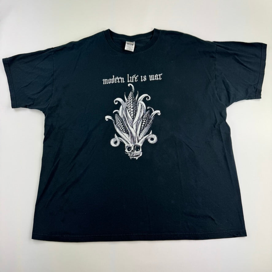 Vintage 2000s Modern Life Is War Shirt XXL