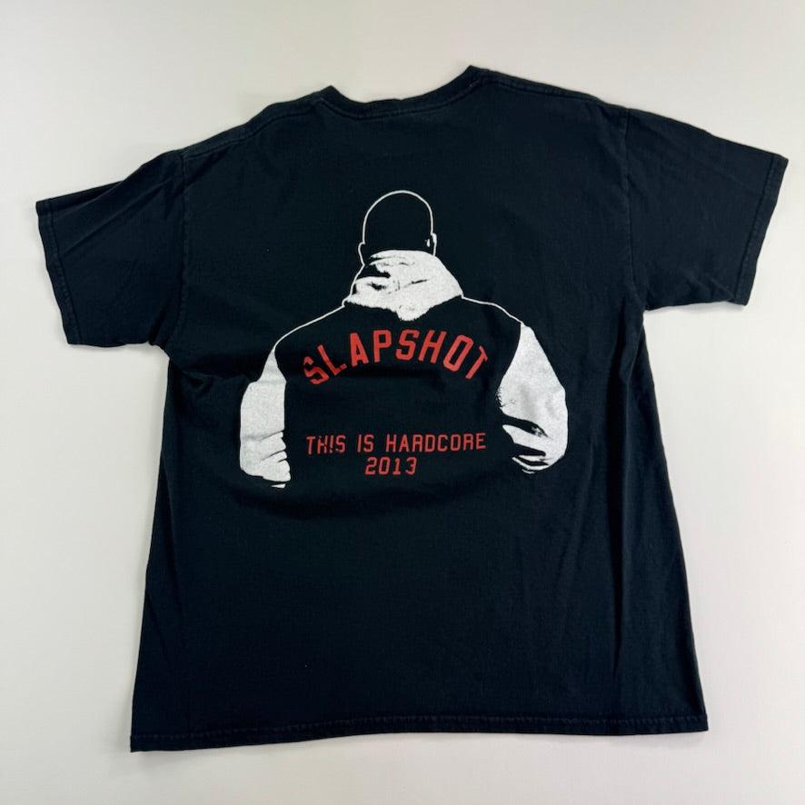 2013 Slapshot Shirt Large This Is Hardcore