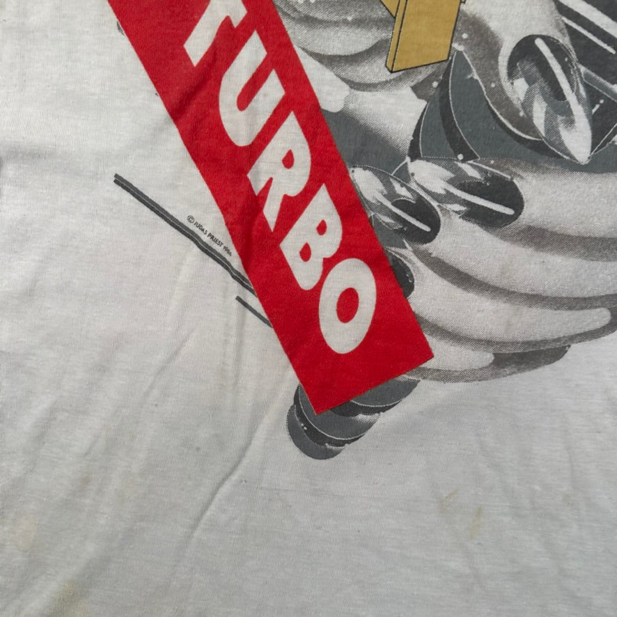 Vintage 1986 Judas Priest Shirt Medium Turbo