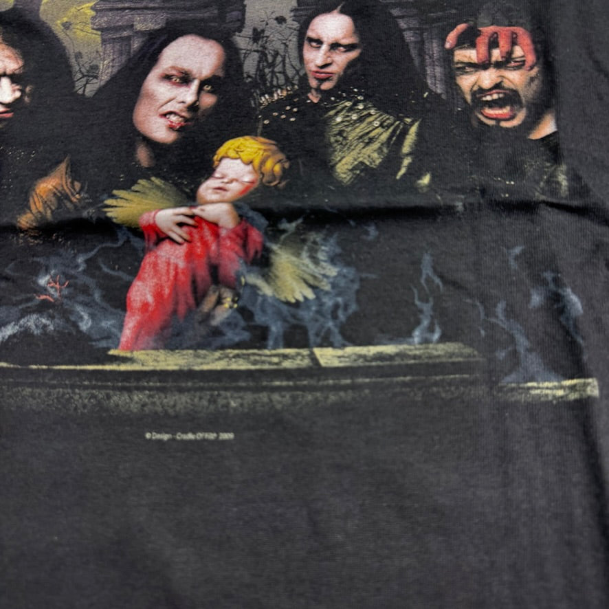 Vintage 2009 Cradle Of Filth Shirt Medium