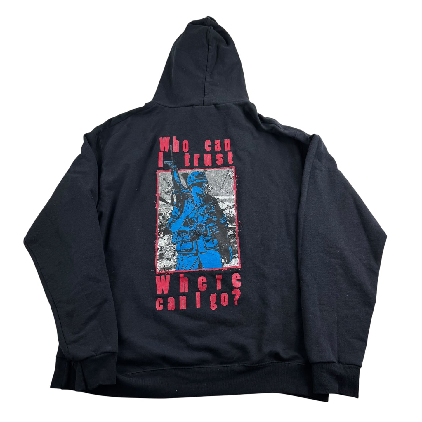 Foundation Sweatshirt Large Who Can I Trust