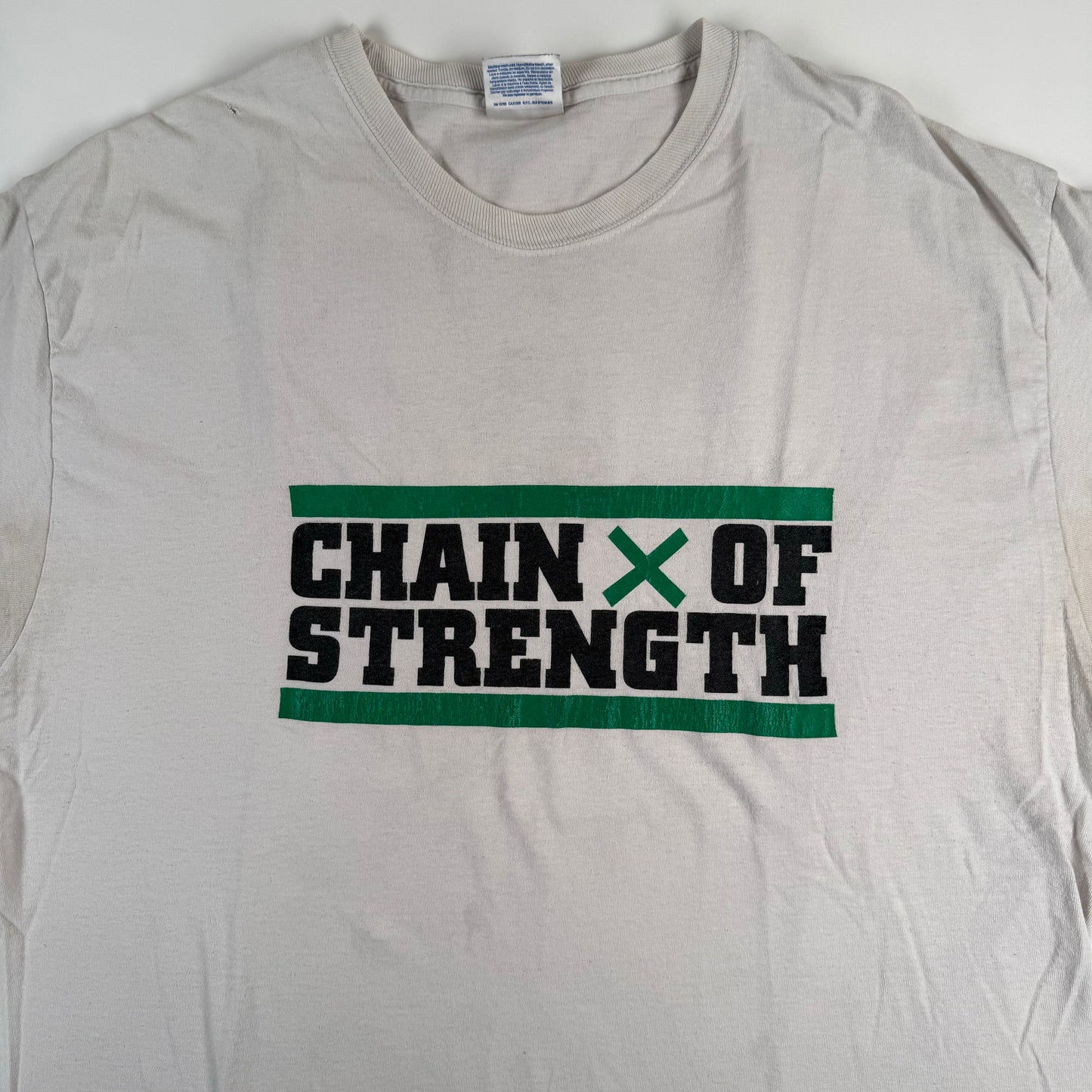 Vintage 2000s Chain Of Strength Shirt XL