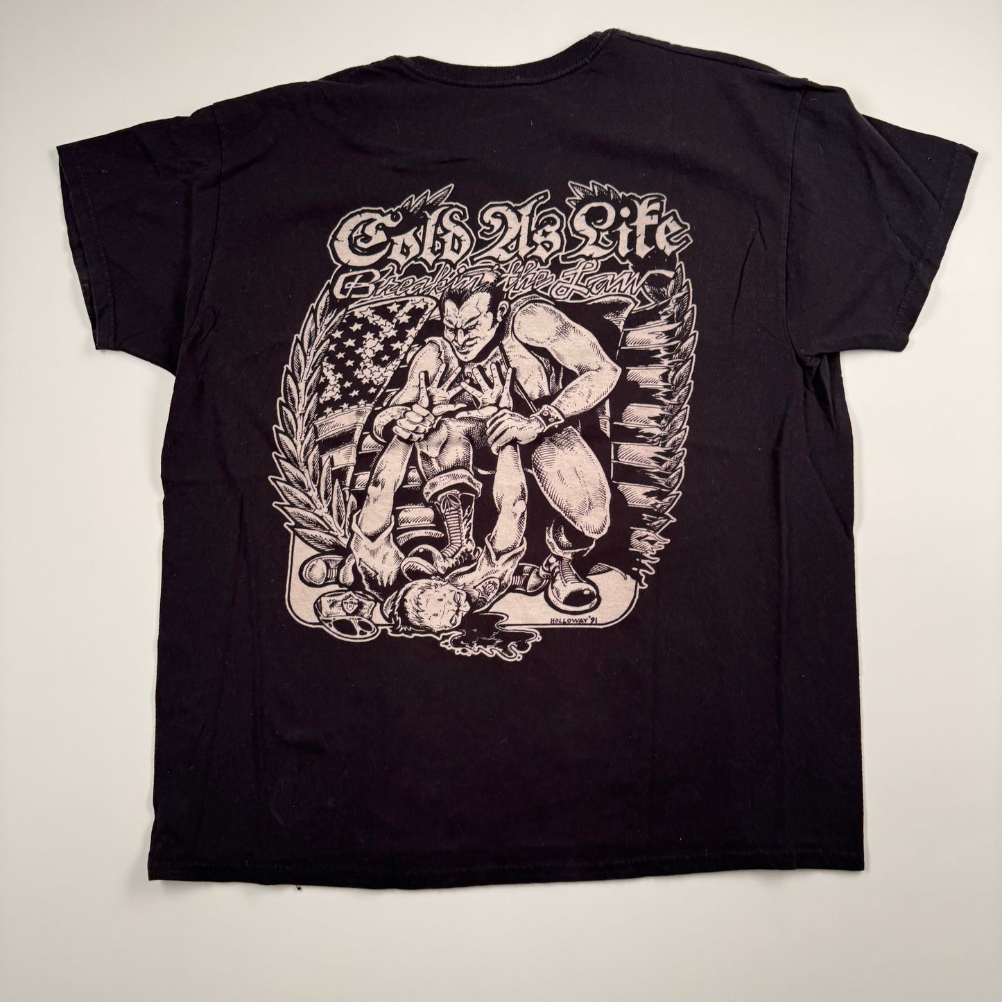 Cold As Life Shirt Large In Memory