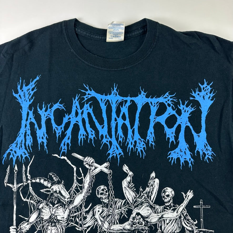 Incantation Shirt Medium Blasphemous Cremation
