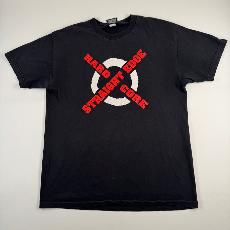 Vintage 2000s CM Punk Shirt Large Hardcore Straight Edge