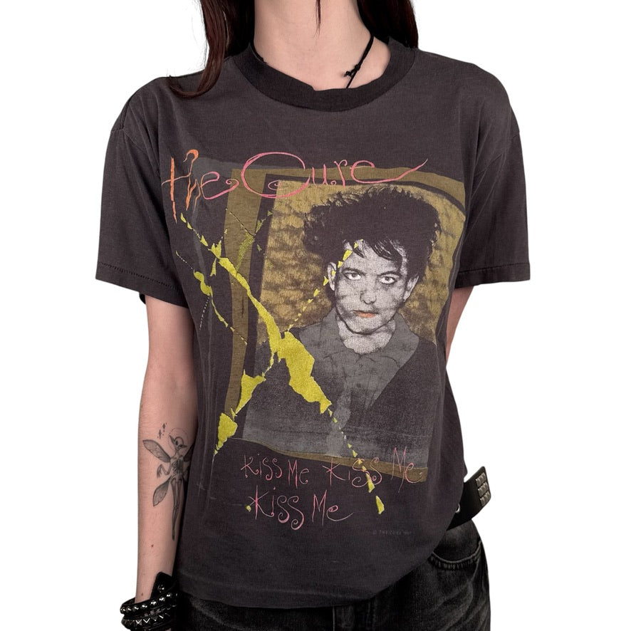 Vintage 1987 The Cure Shirt Medium Kiss Me
