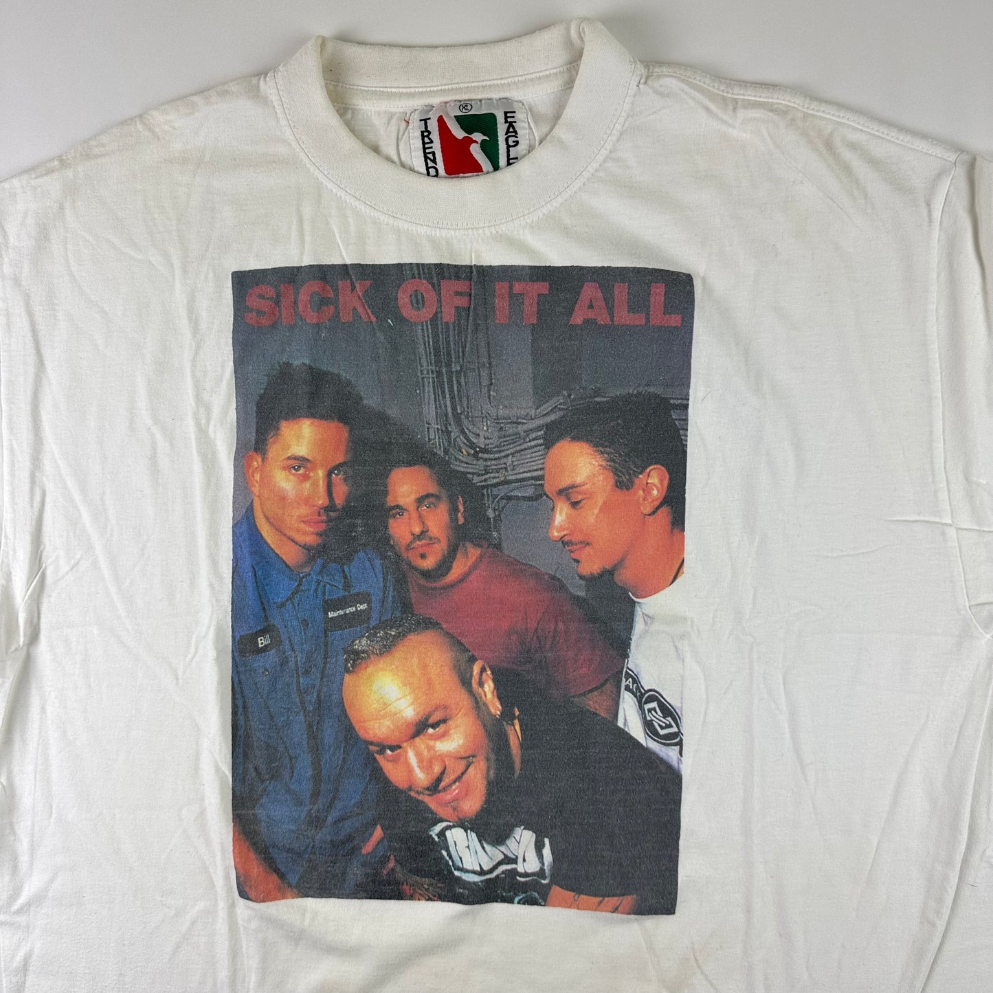 Vintage 90s Sick Of It All Shirt XL