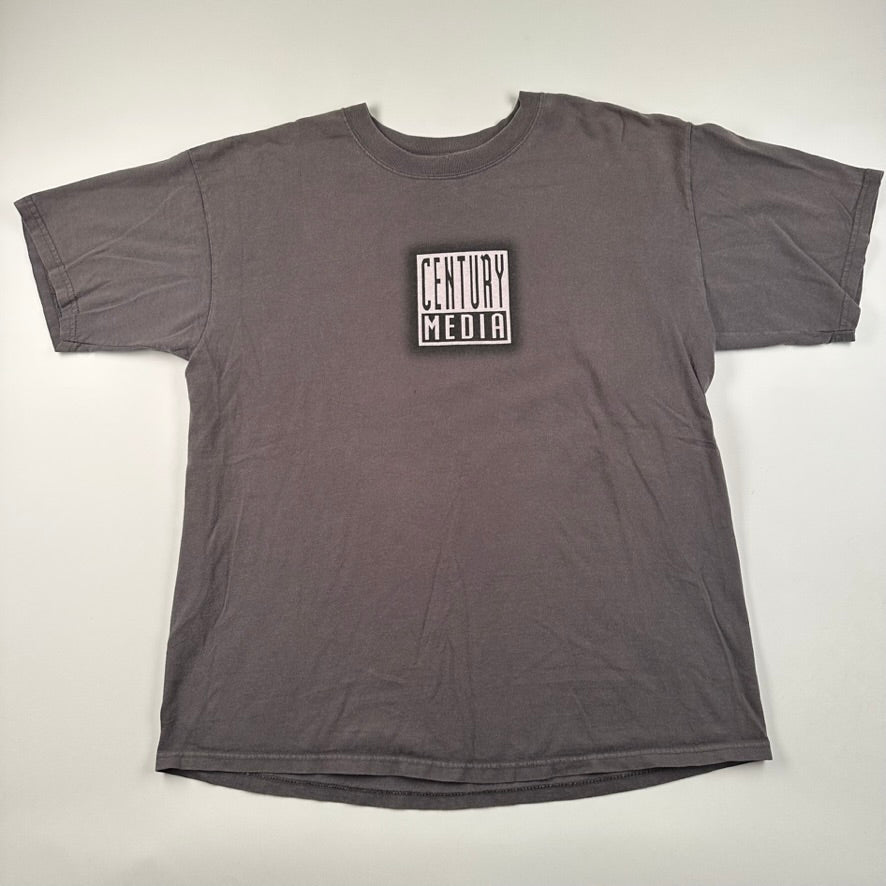 Vintage 90s Century Media Shirt XL Shattering The Barriers