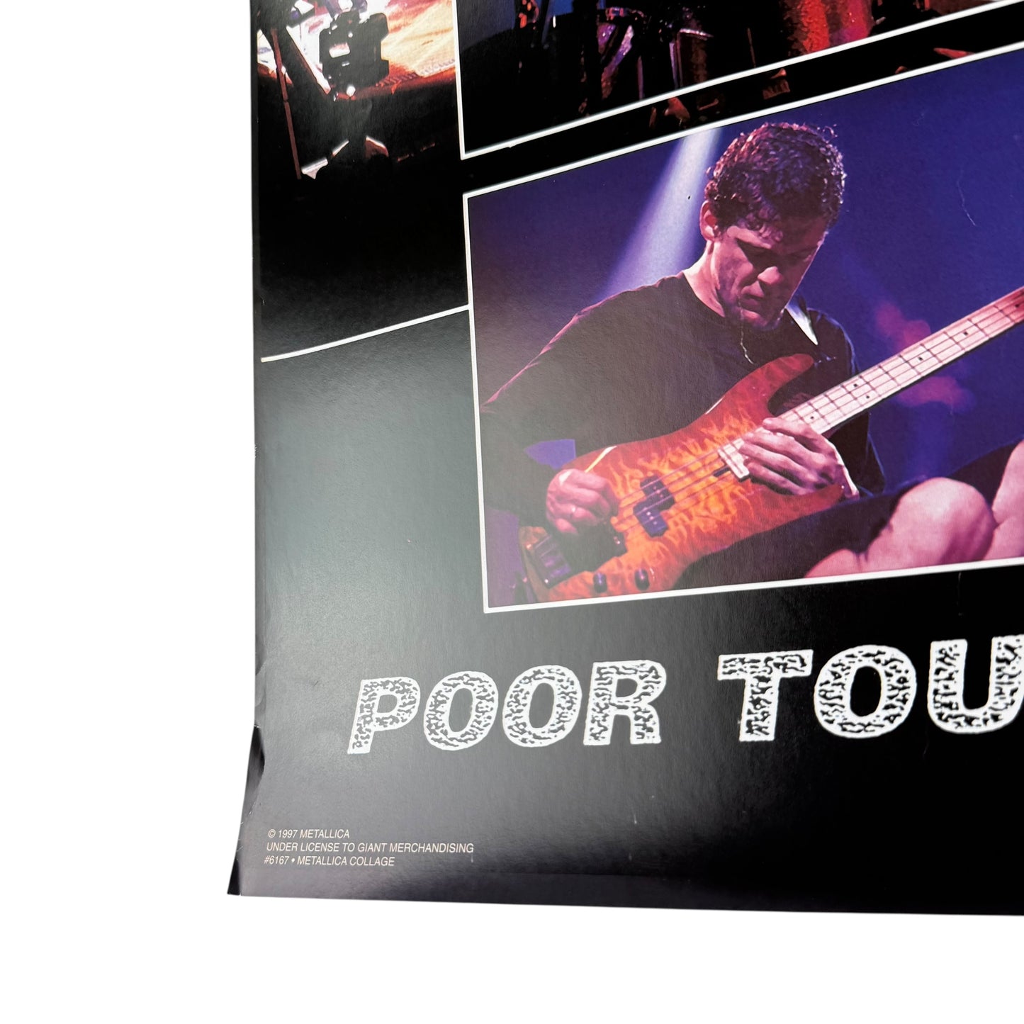 Vintage 1997 Metallica Poster Pour Touring Me
