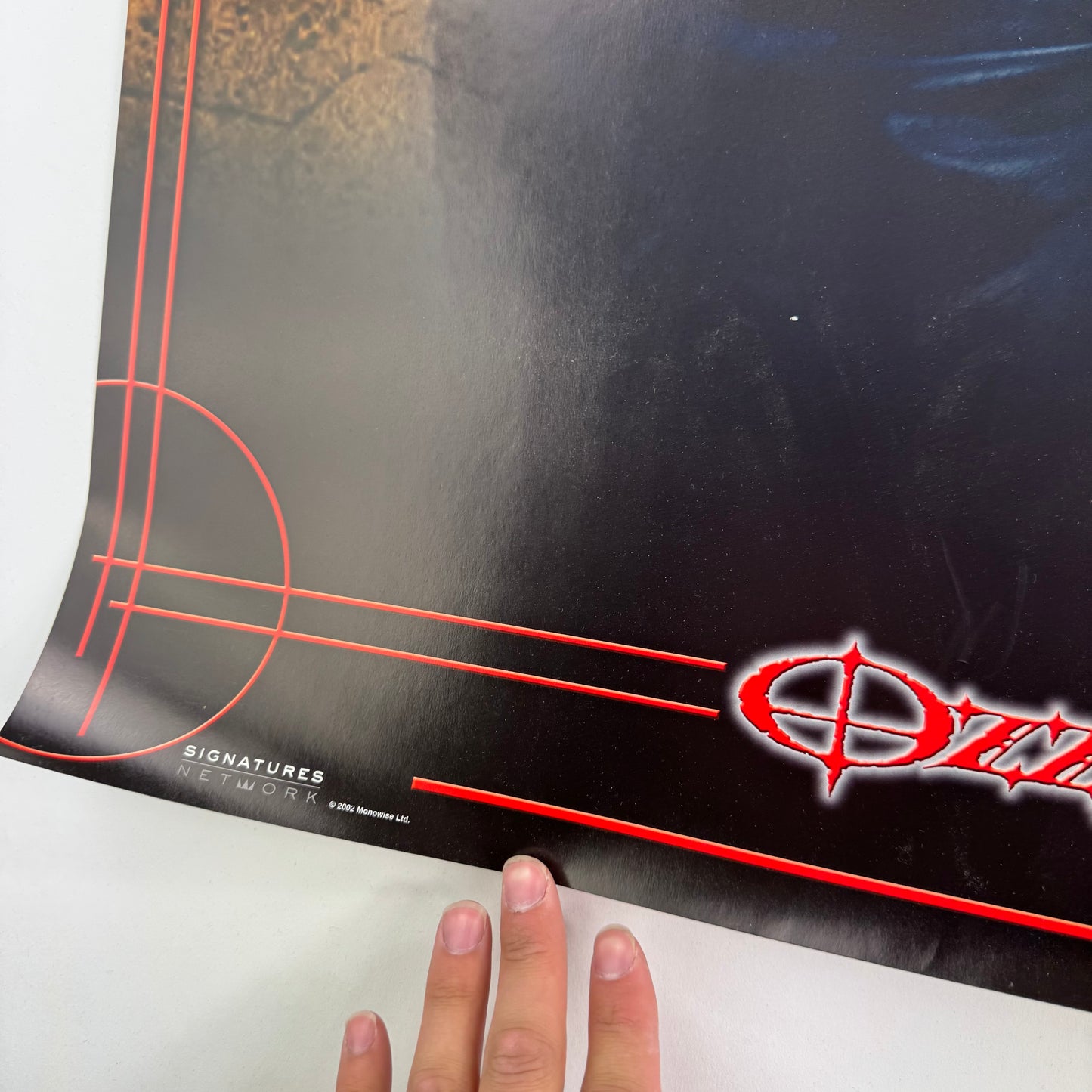 Vintage 2002 Ozzy Osbourne Poster