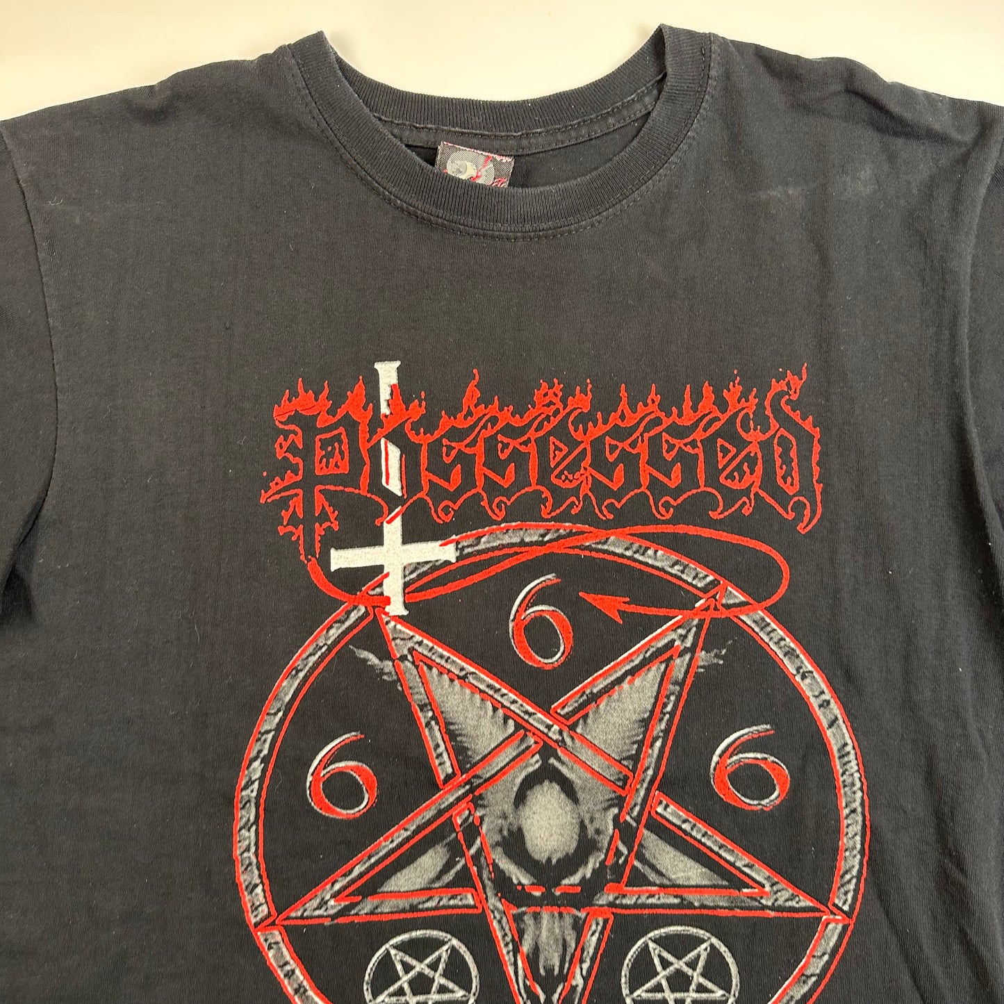 Vintage 2000s Possessed Shirt Medium 666