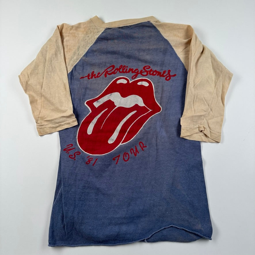 Vintage 1981 The Rolling Stones Shirt Medium