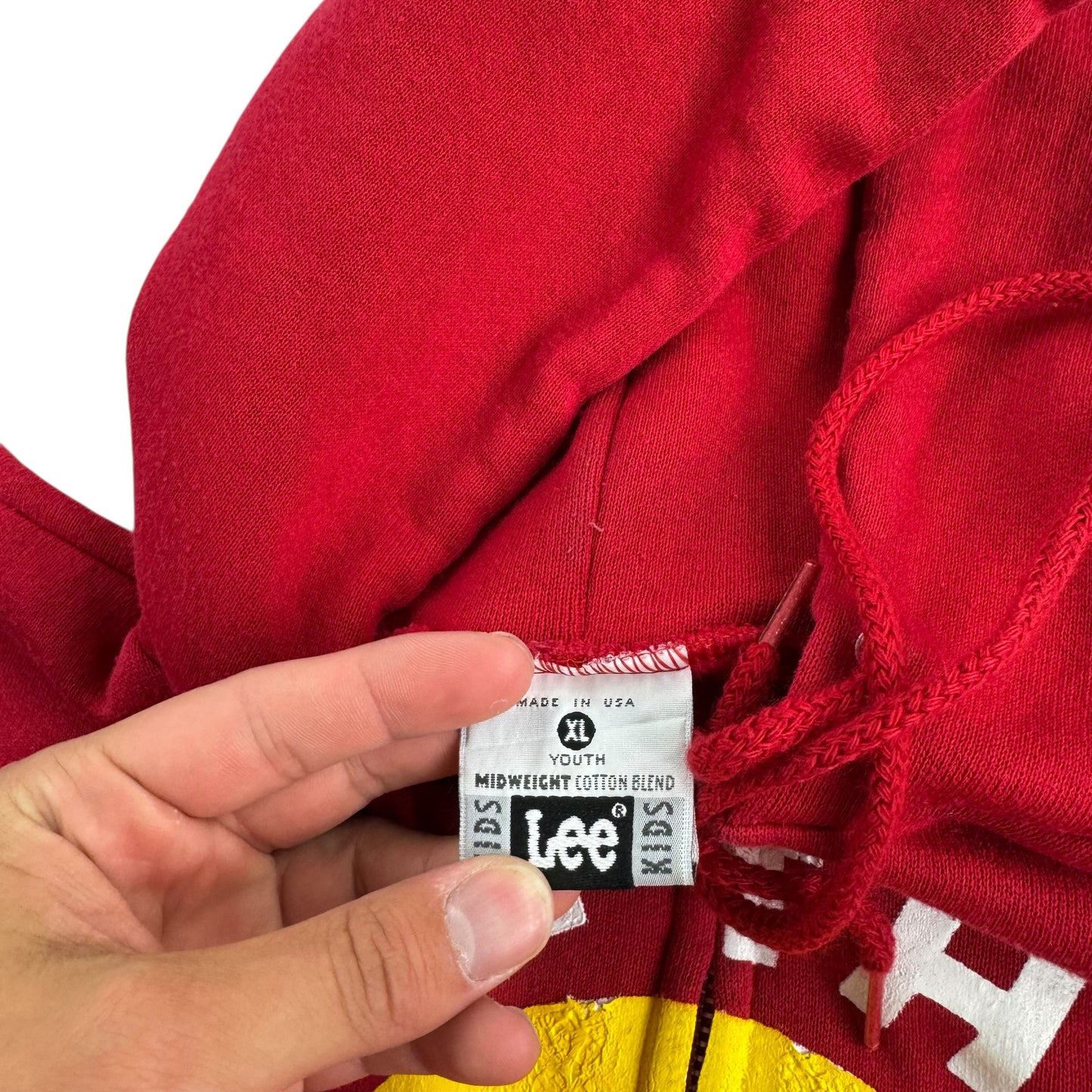 Big Boy Zip Up Sweatshirt Medium