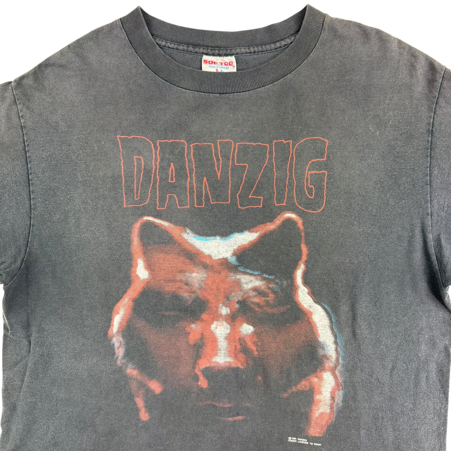 Vintage 1991 Danzig Shirt Large Lucifuge