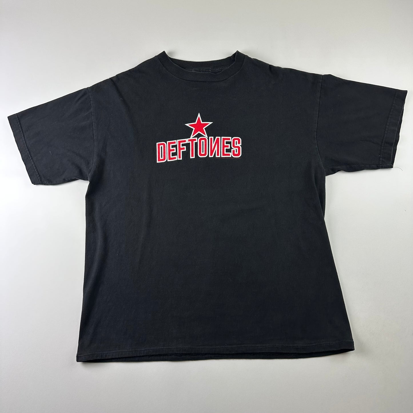 Vintage 1998 Deftones Shirt Large Soviet Star