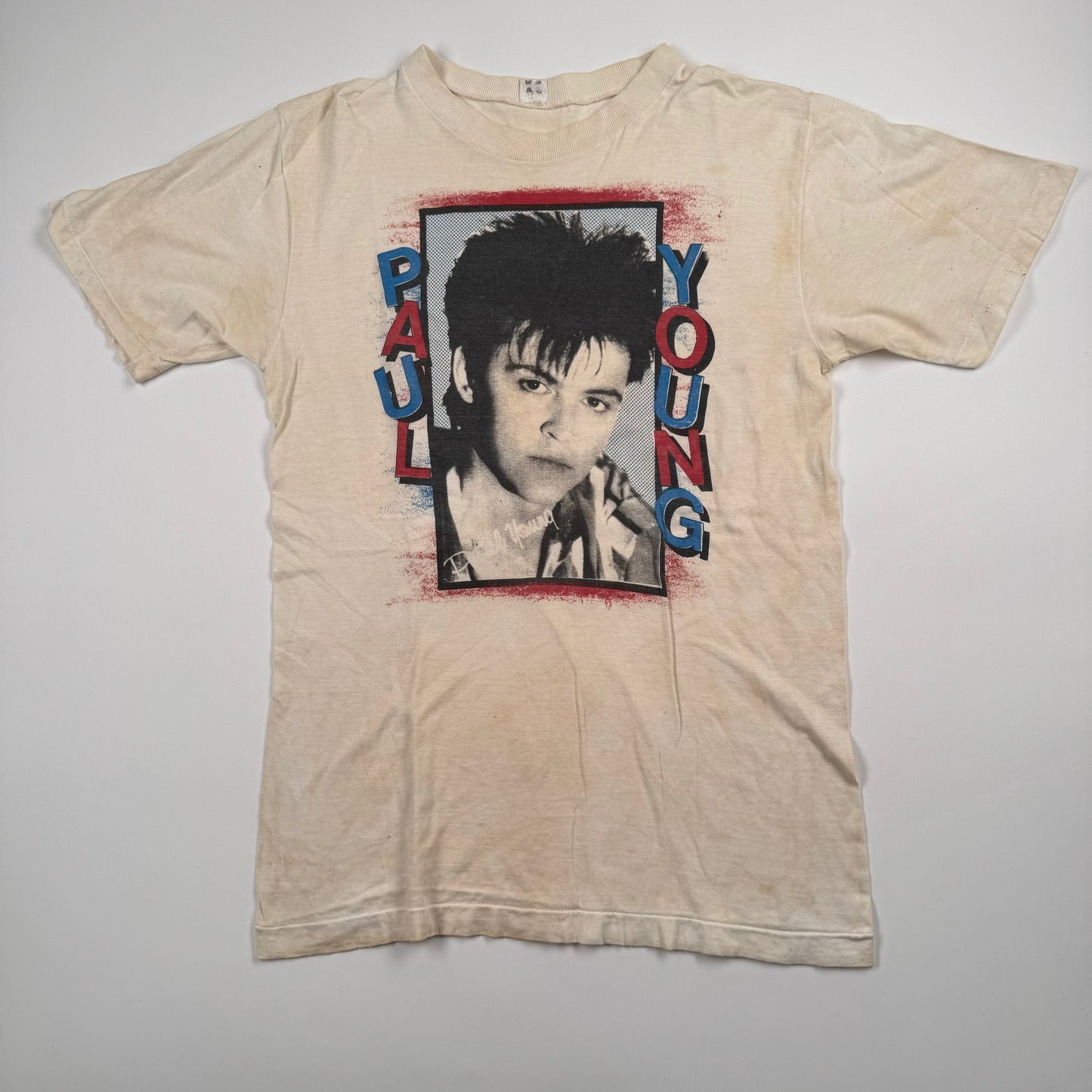 Vintage 80s Paul Young Shirt Medium