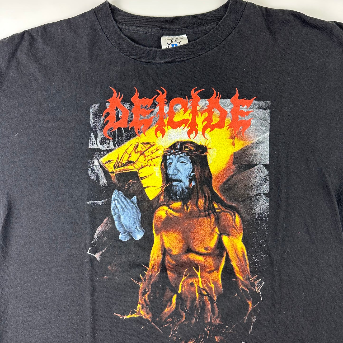 Vintage 1997 Deicide Shirt XL Serpents Of The Light