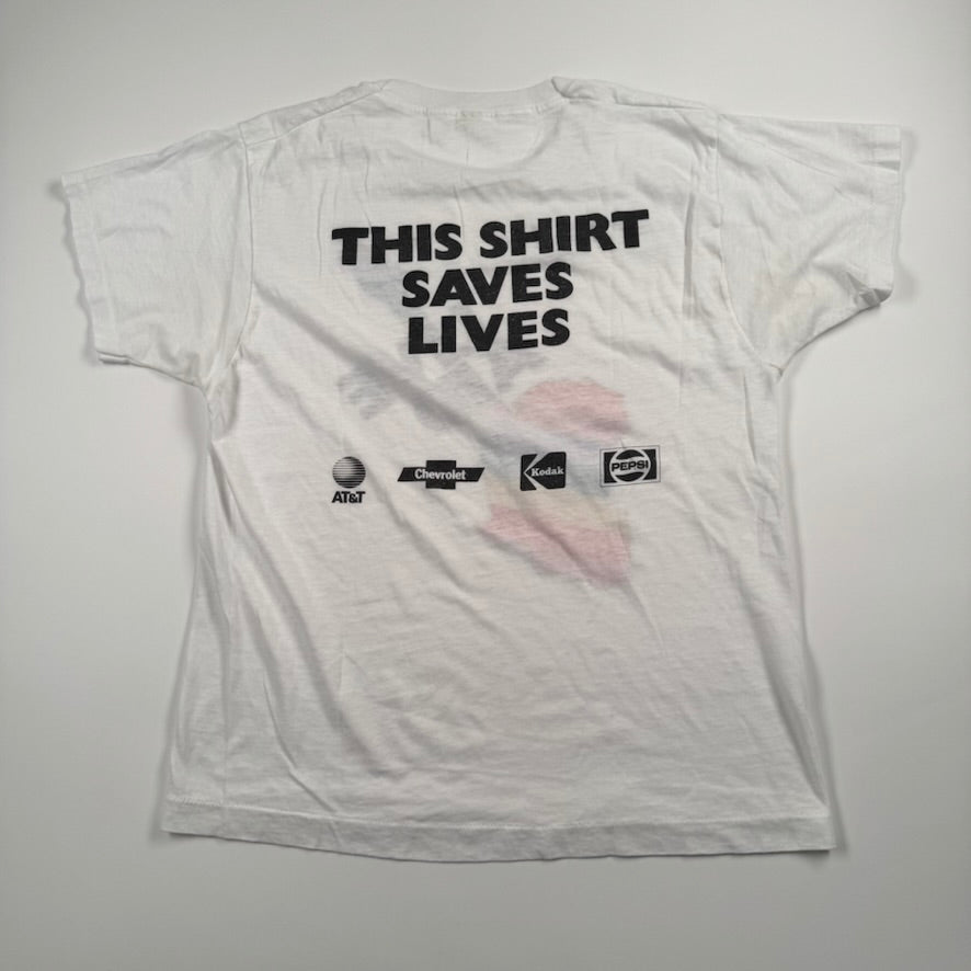 Vintage 1985 Live Aid Shirt Small