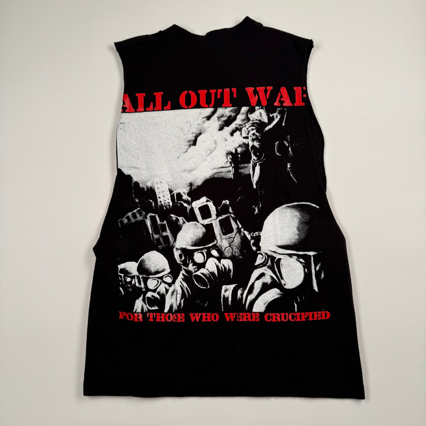 All Out War Sleeveless Shirt Small
