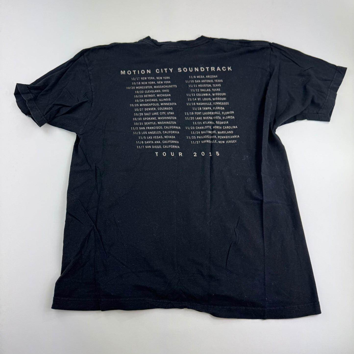 2015 Motion City Soundtrack Shirt XL