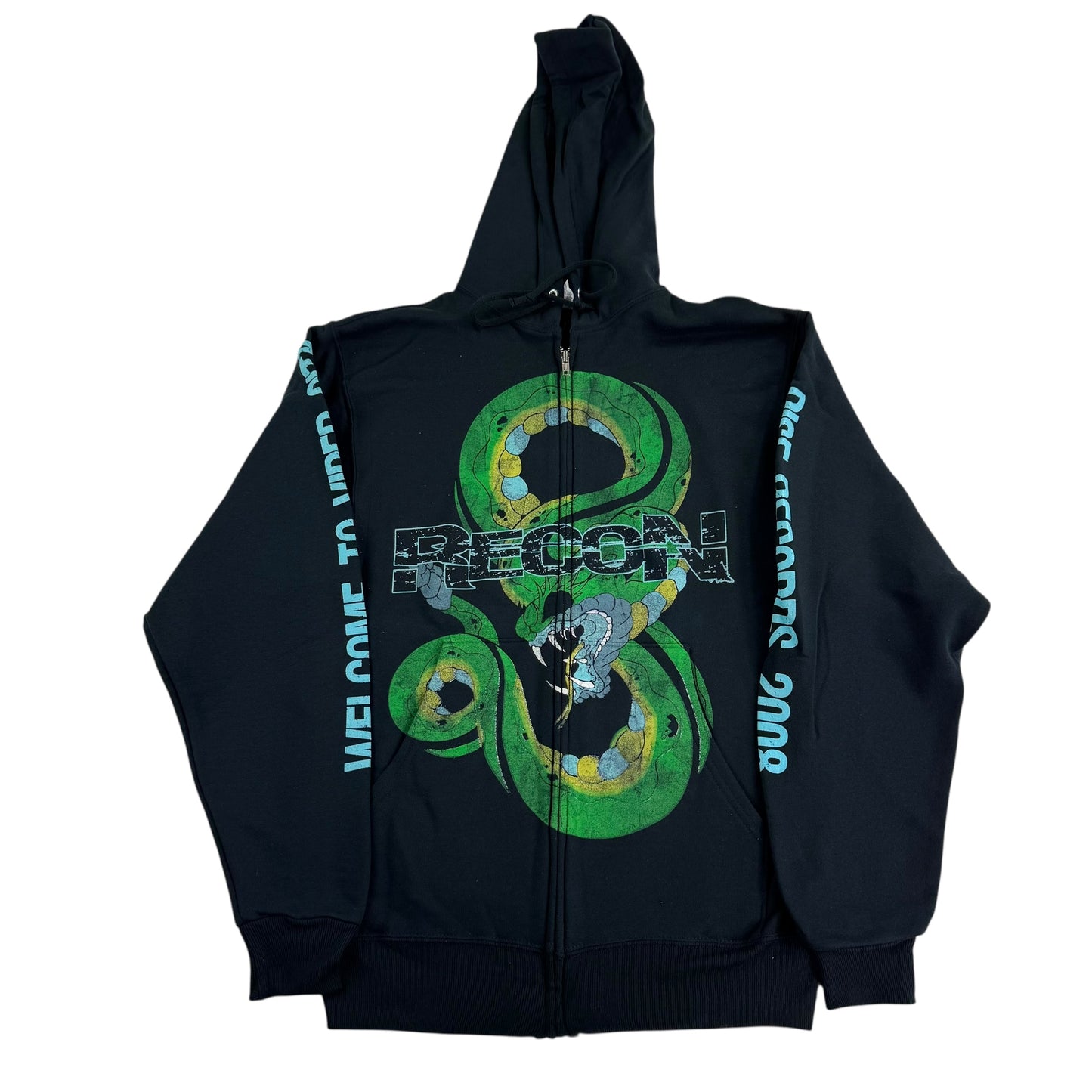 Vintage 2008 Recon Zip Up Sweatshirt Small