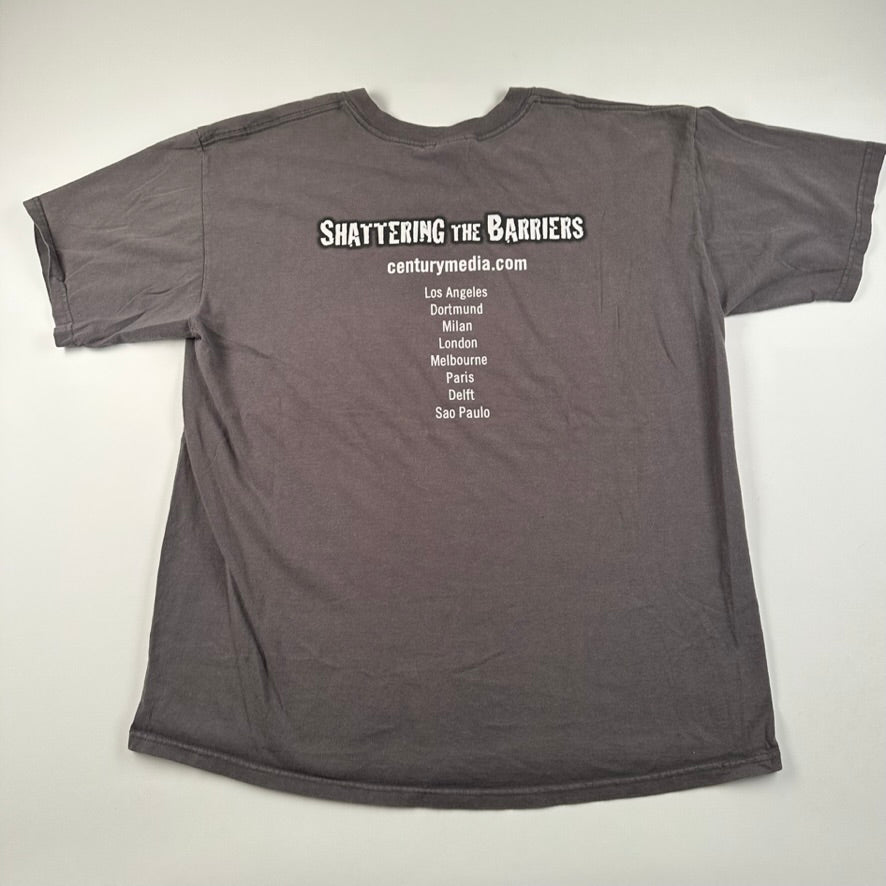 Vintage 90s Century Media Shirt XL Shattering The Barriers