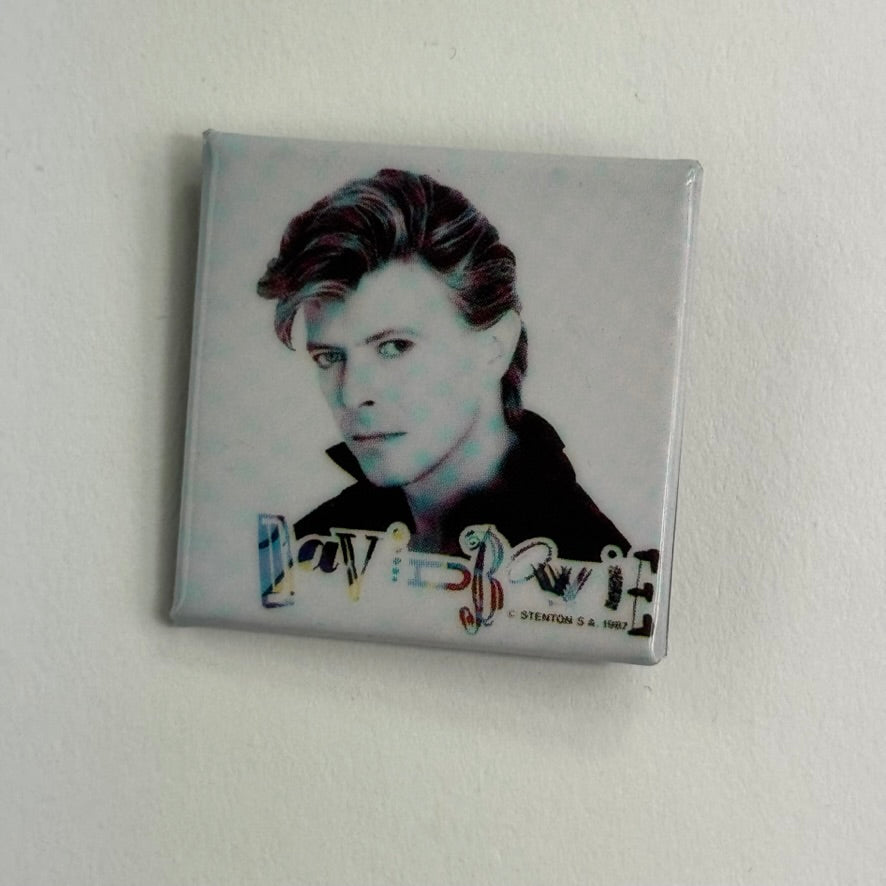 Vintage 1987 David Bowie Pin