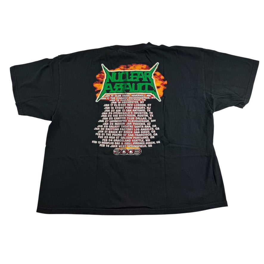 Vintage 2003 Nuclear Assault Shirt XL Alive Again