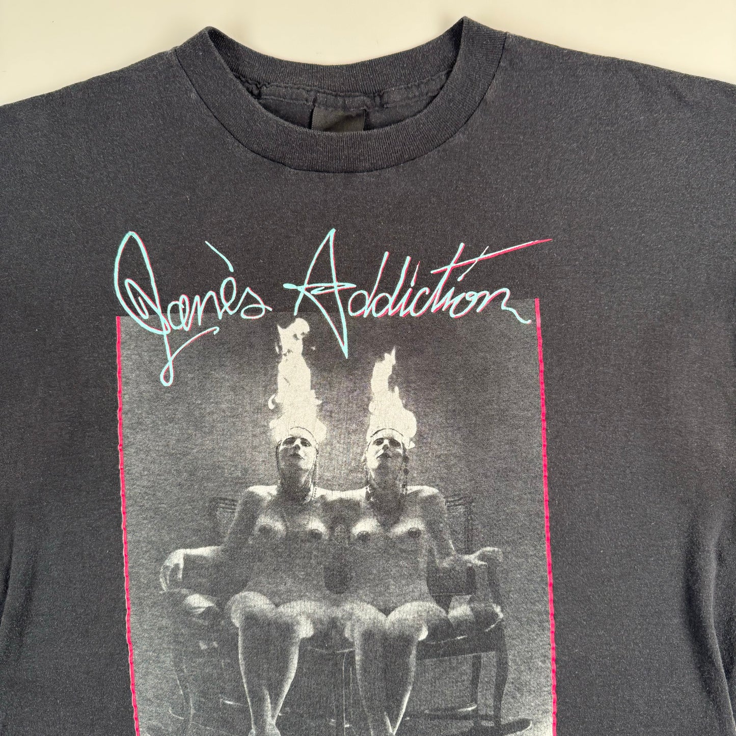 Vintage 1988 Janes Addiction Shirt Large Nothing Shocking