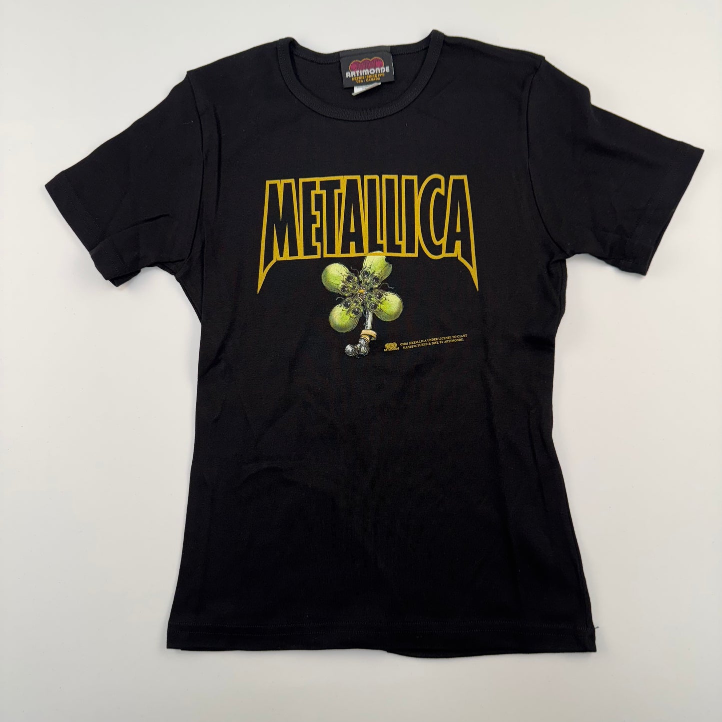 Vintage 2003 Metallica Womens Shirt Large Pushead