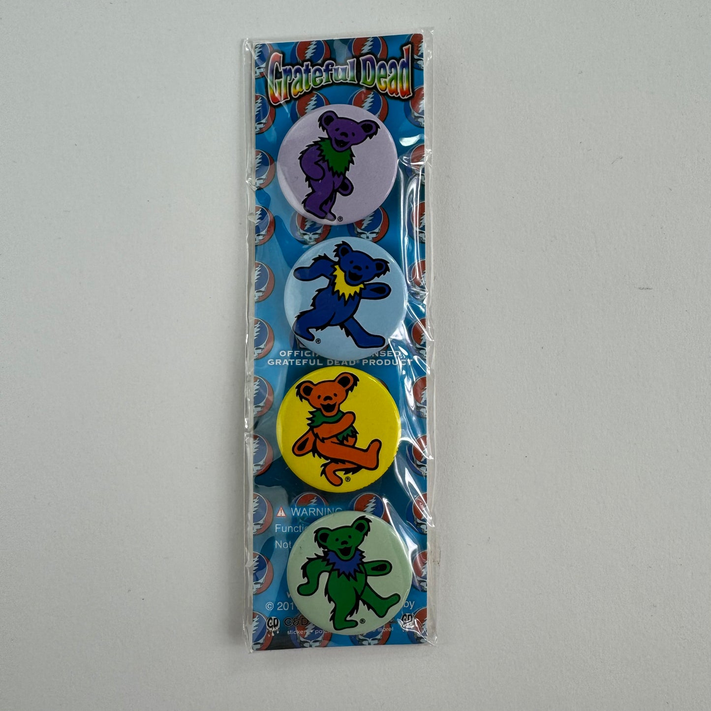 Grateful Dead Button Set