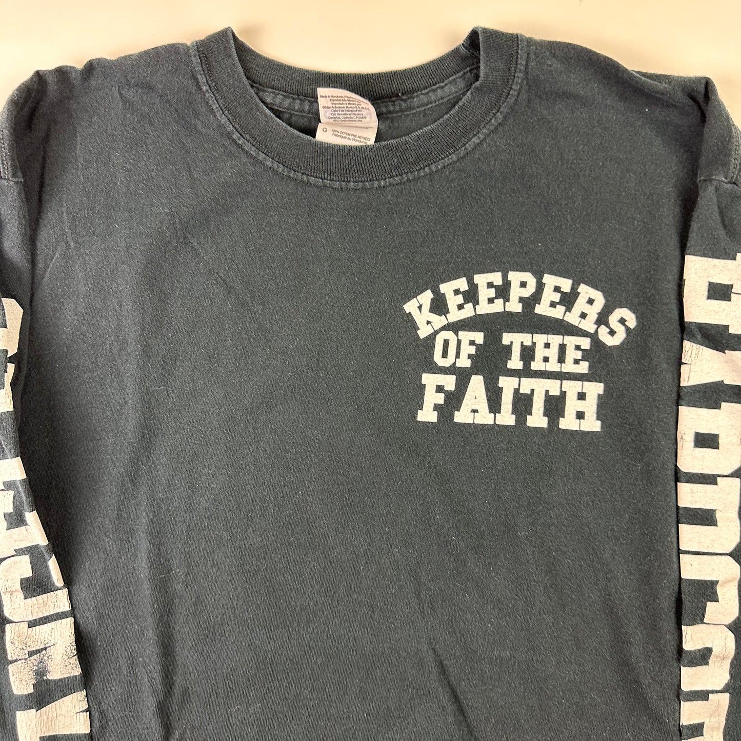 Terror Long Sleeve Shirt Large Keepers Of The Faith